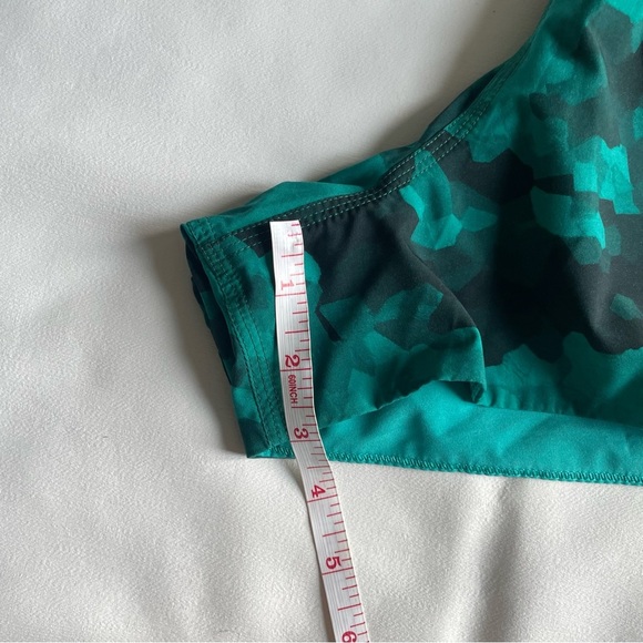 Women's Camouflage Green Shorts - Picture 7 of 9